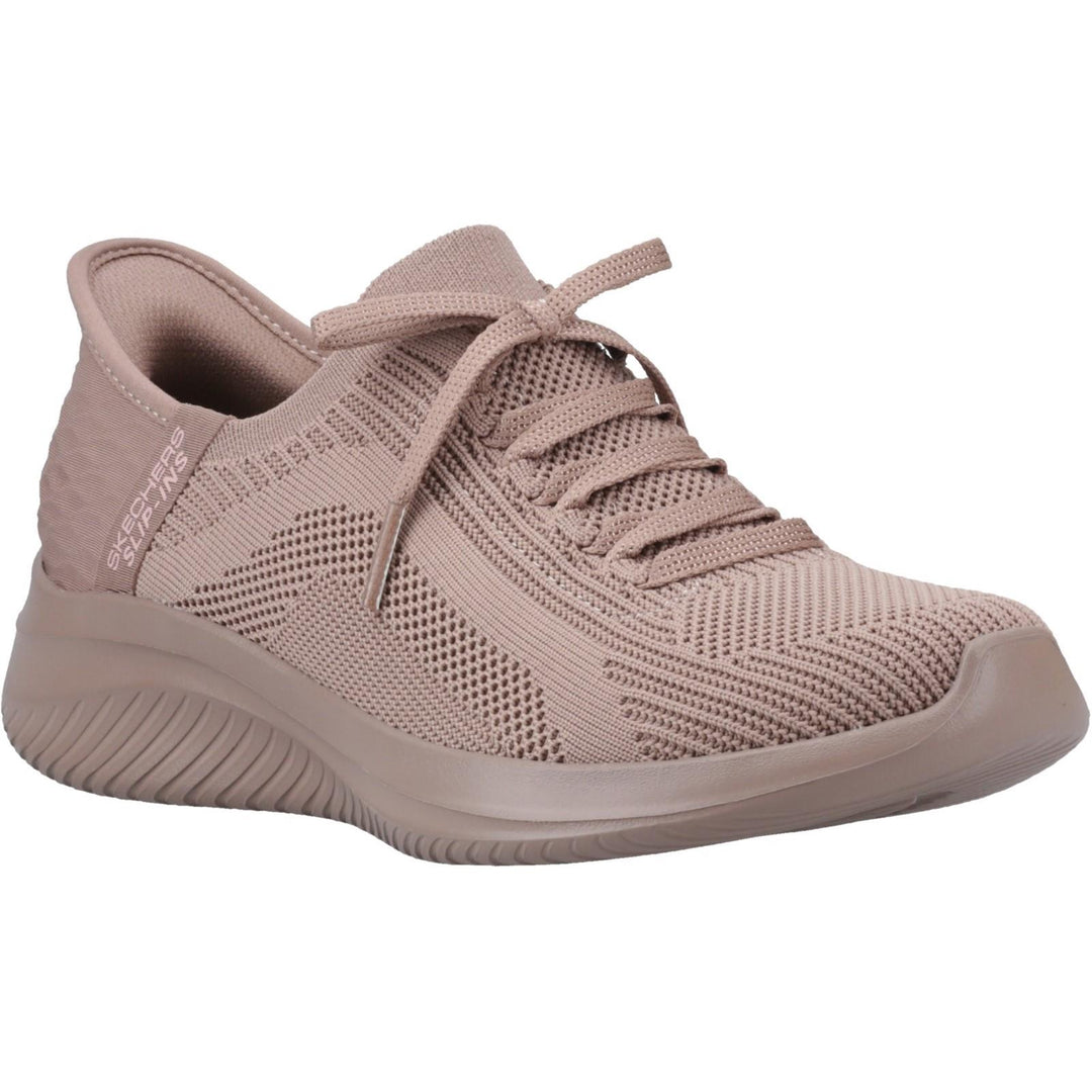 Women's Wide Fit Skechers 150447 Slip-ins Ultra Flex 3.0 Pure Color Trainers in Dark Navy - Image 12