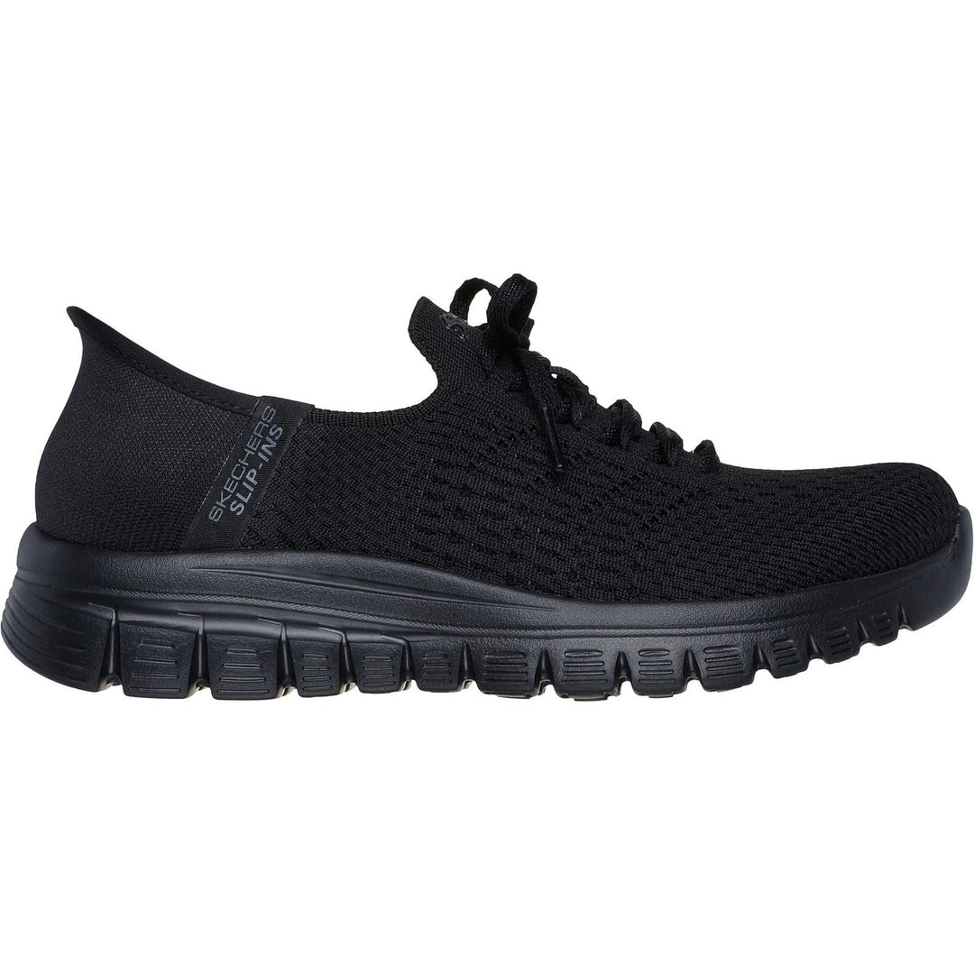Women's Wide Fit Skechers 100736 Slip-ins Graceful First Blush Trainers