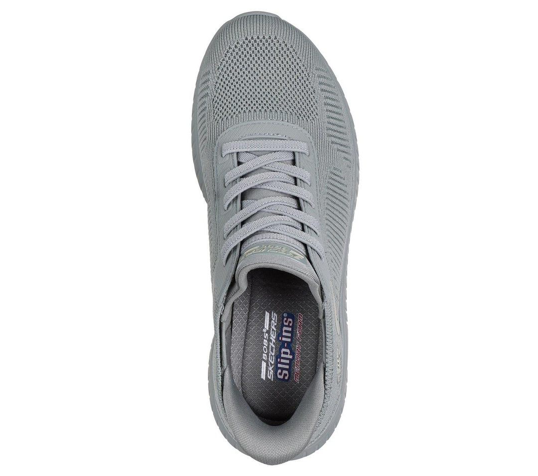 Women's Wide Fit Skechers 117497W Slip-ins Sport Squad Chaos Trainers