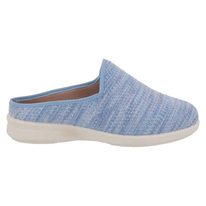 Women's Wide Fit DB Vesper Canvas Shoes in Black Textile - Image 6