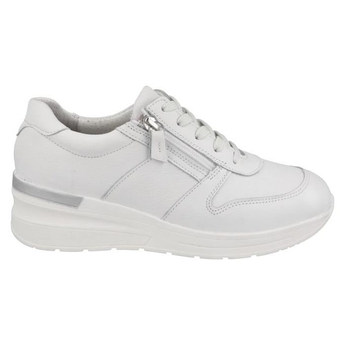 Women's Wide Fit DB Farndish Trainers in Black - Image 1