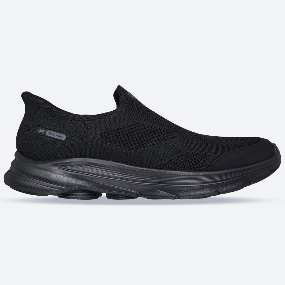 Men's Wide Fit Skechers 216784 Slip-ins Go Walk 8 Pelayo Trainers in Black - Image 1