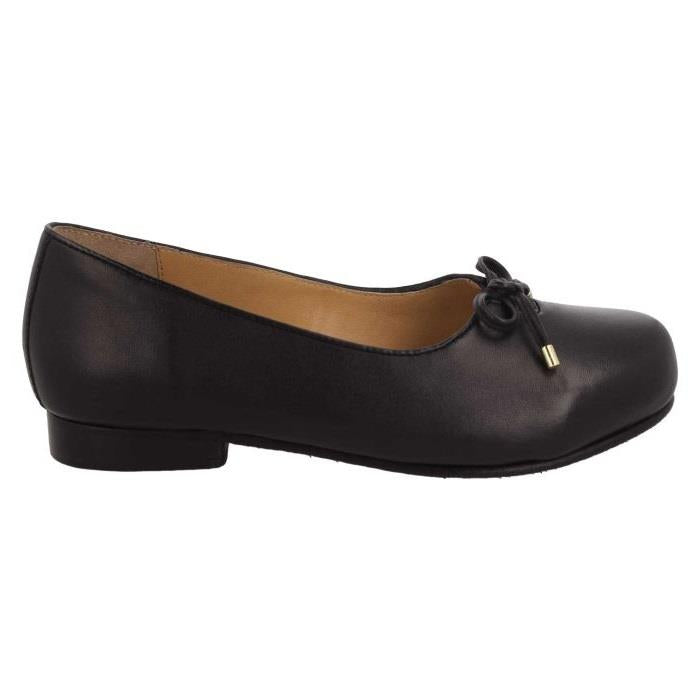 Women's Wide Fit DB Magnolia Loafers in Black Leather - Image 1