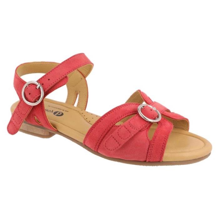 Women's Wide Fit DB Bonita Sandals in Lilac Suede - Image 1