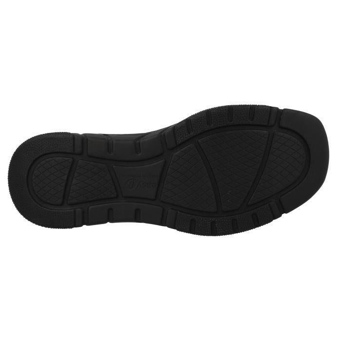 Women's Wide Fit DB Harebell Zip/Lace Shoes in Black Leather - Image 12