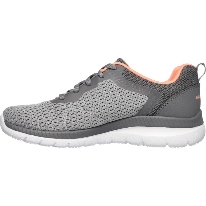Women's Wide Fit Skechers 12607 Bountiful Quick Path Trainers in Black - Image 1