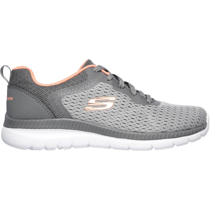 Women's Wide Fit Skechers 12607 Bountiful Quick Path Trainers in Black - Image 1