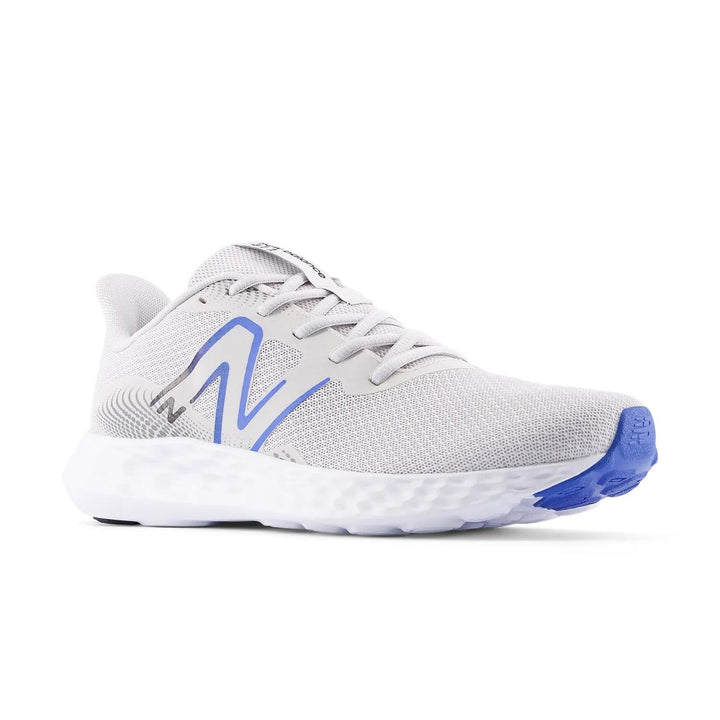 Men's Wide Fit New Balance Dynasoft M411626 Walking/Running Trainers in Grey/Matter - Image 1