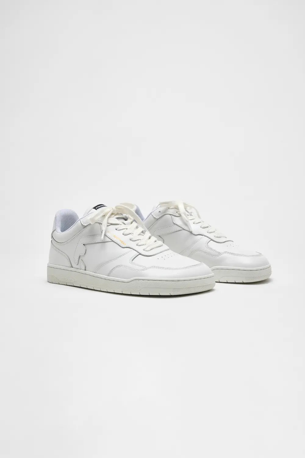 Men's Wide Fit Wydefootwear Nova Trainers in White - Image 2