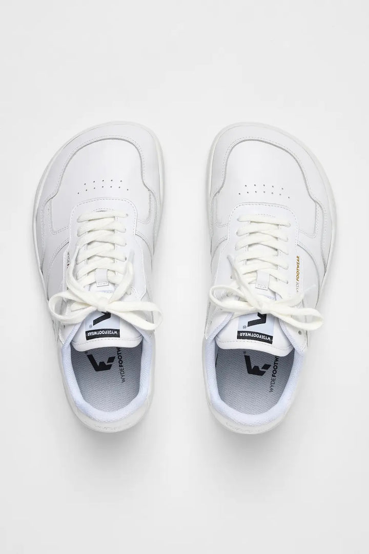 Men's Wide Fit Wydefootwear Nova Trainers in White - Image 1