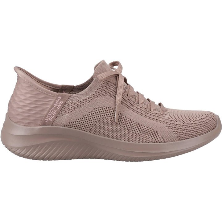 Women's Wide Fit Skechers 150447 Slip-ins Ultra Flex 3.0 Pure Color Trainers in Dark Navy - Image 1