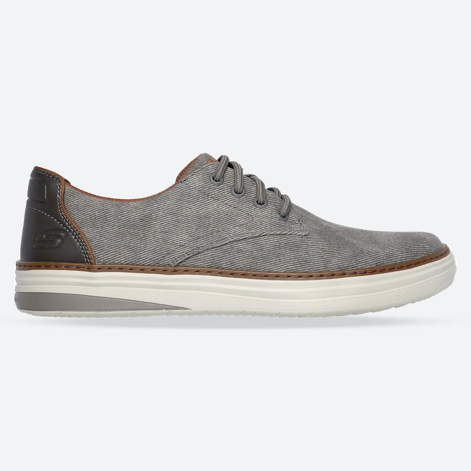 Men's Wide Fit Skechers 205135 Hyland Ratner Shoes in Navy - Image 14