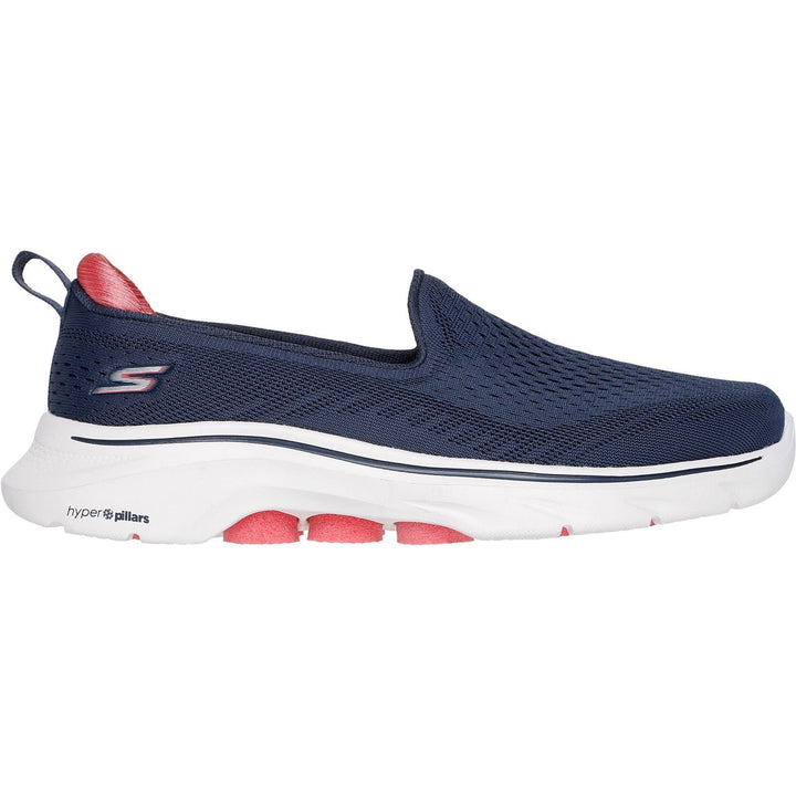 Women's Wide Fit Skechers 125208 Go Walk 7 Vina Shoes