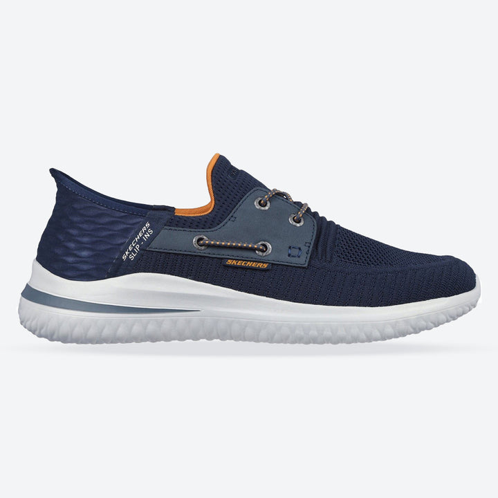 Men's Wide Fit Skechers 210606 Slip-ins Delson 3.0 Roth Trainers