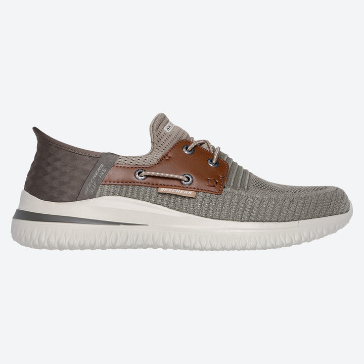 Men's Wide Fit Skechers 210606 Slip-ins Delson 3.0 Roth Trainers