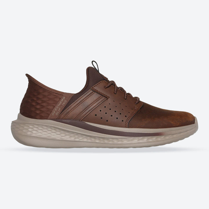 Men's Wide Fit Skechers 210828 Slip-ins Rf Slade Trainers