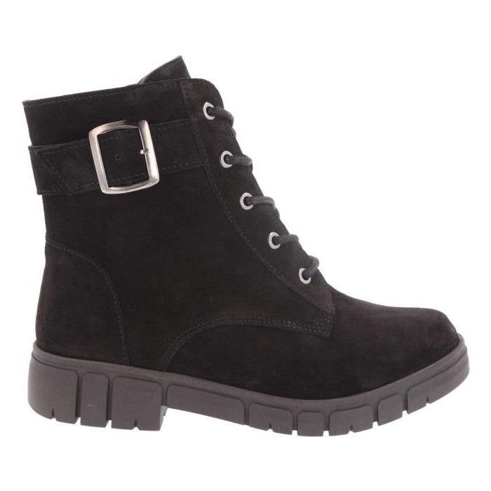 Women's Wide Fit DB Holly Ankle Boots in Brown Suede - Image 2