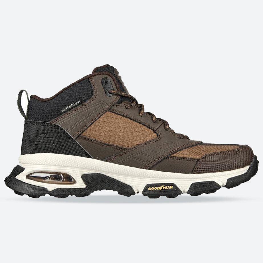 Men's Wide Fit Skechers 237215 Skech Air Envoy Bulldozer Hiking Boots in Brown - Image 17