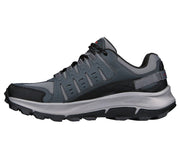 Men's Wide Fit Skechers 237501 Equalizer 5.0 Trail-Solix Walking Trainers - Charcoal/Black