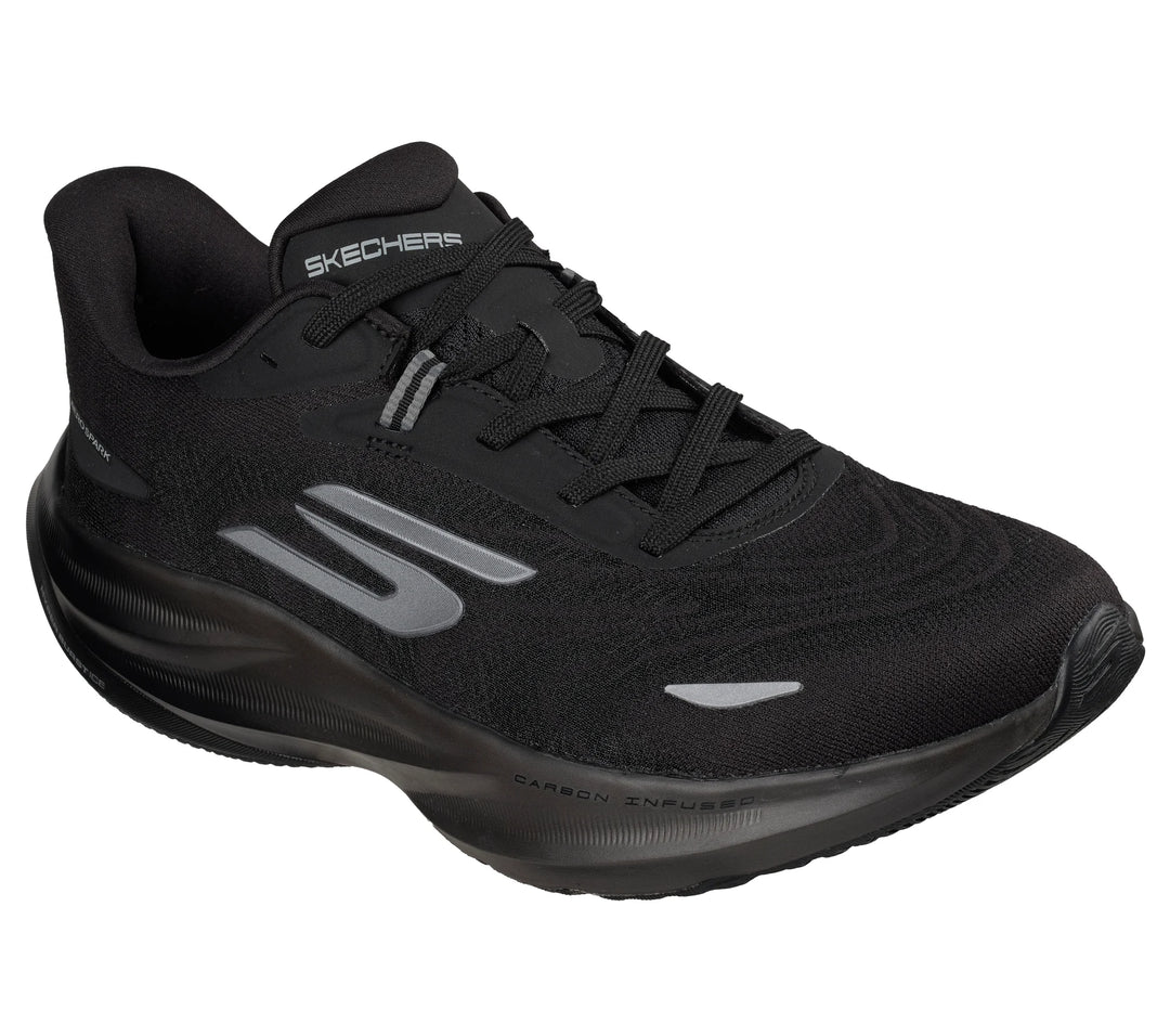 Men's Wide Fit Skechers 246200 Go Run Ride 12 Trainers in Navy/Orange - Image 9