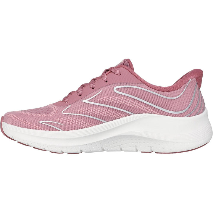 Women's Wide Fit Skechers 150328 Slip-ins Arch Fit 2.0 Sleek Stride Trainers