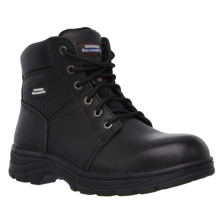 Skechers 77009EC Wide Workshire Safety Boots Black-2
