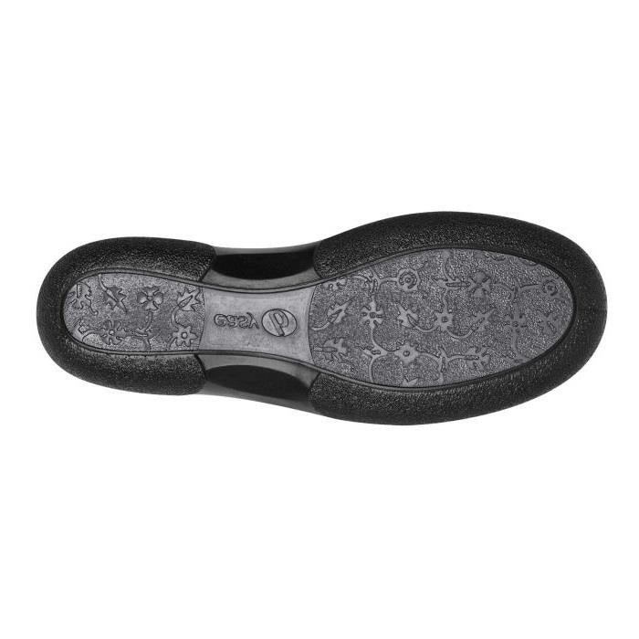 Women's Wide Fit DB Daylily Boots in Black Leather - Image 1