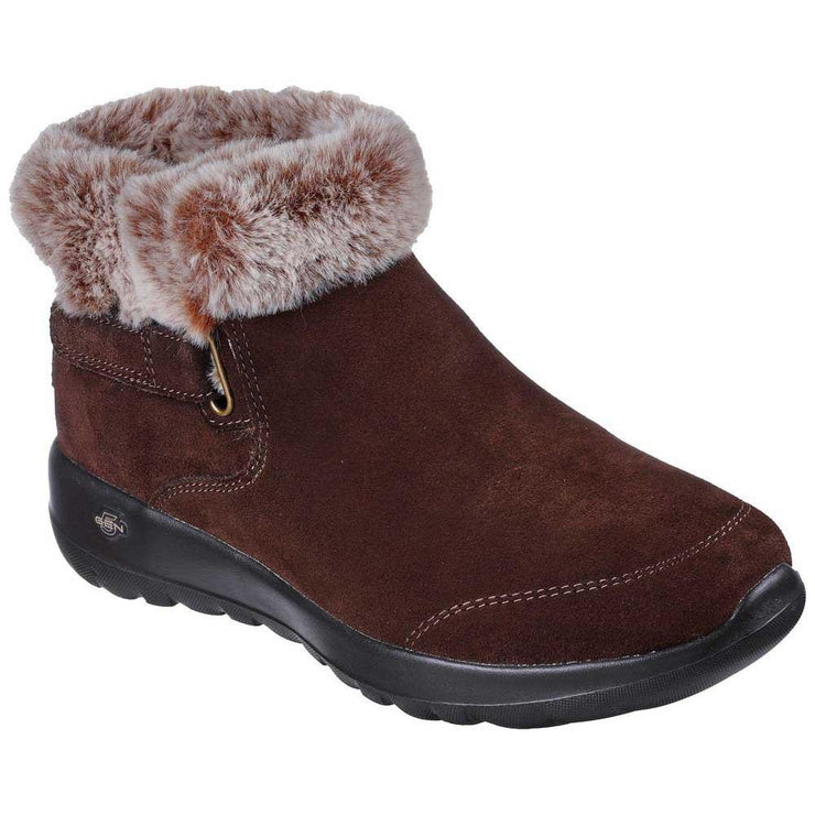 Women's Wide Fit Skechers 144041 On The Go Joy - First Glance Boots