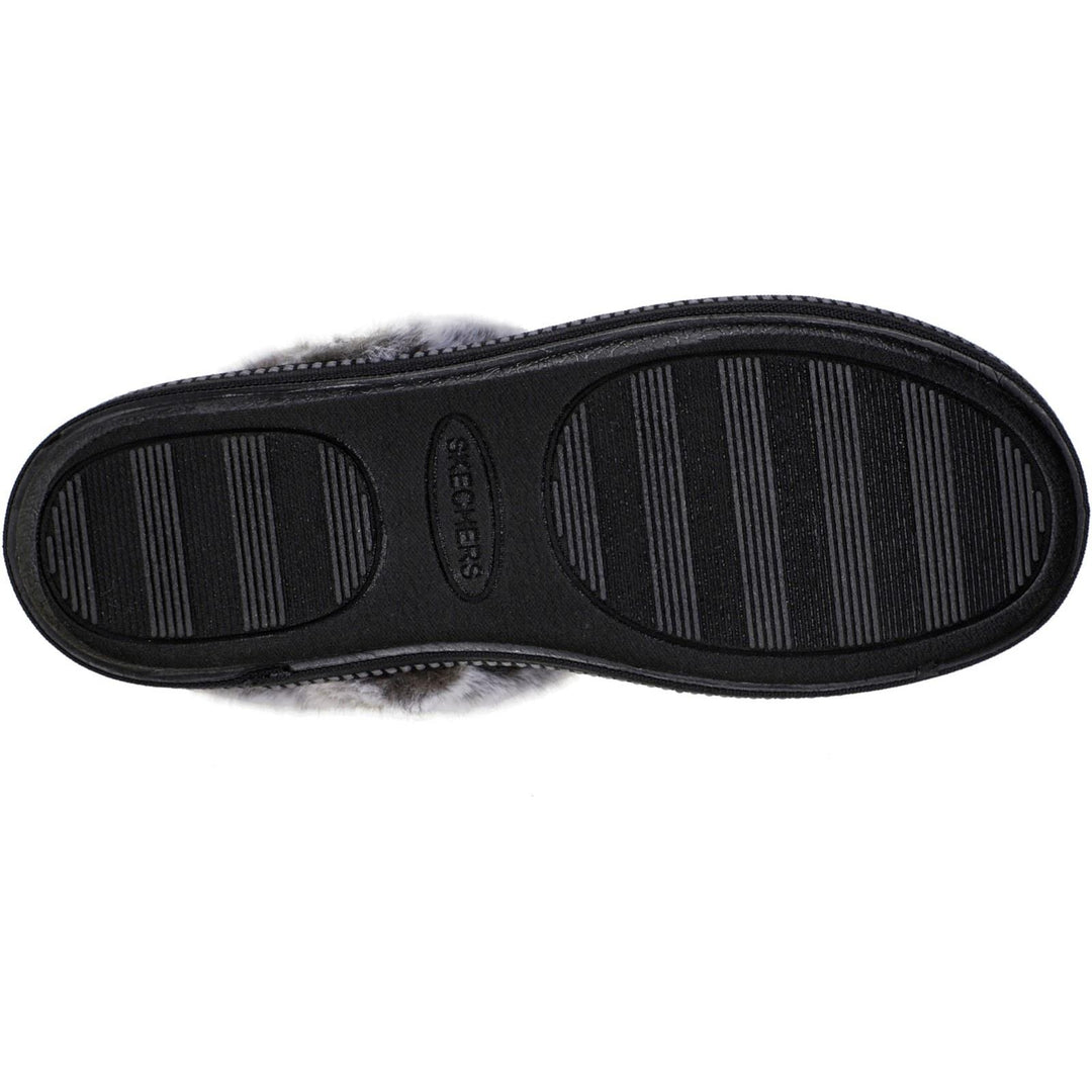 Women's Wide Fit Skechers Cozy 167219 Campfire Fresh Toast Slippers in Chestnut - Image 6