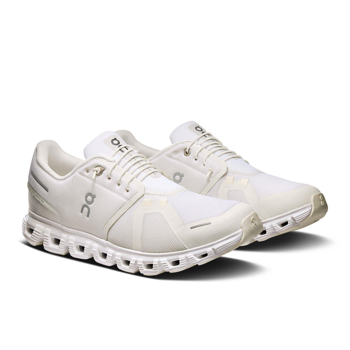 Men's Wide Fit On Cloud 6 Wide Trainers in Black/White - Image 1