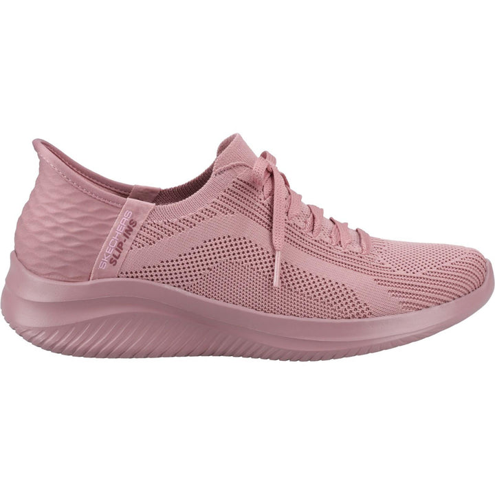 Women's Wide Fit Skechers 150447 Slip-ins Ultra Flex 3.0 Pure Color Trainers in Dark Navy - Image 1