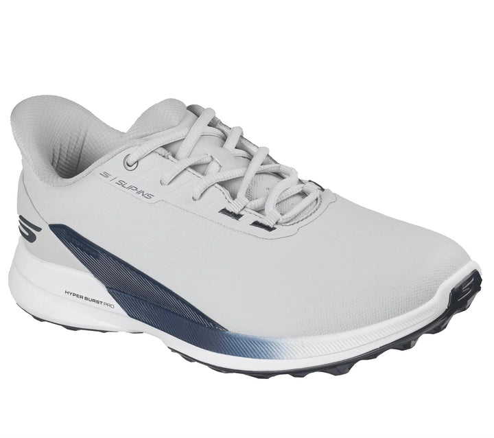 Men's Wide Fit Skechers Slip-ins SK214147 Waterproof Pure SI Trainers in White - Image 1