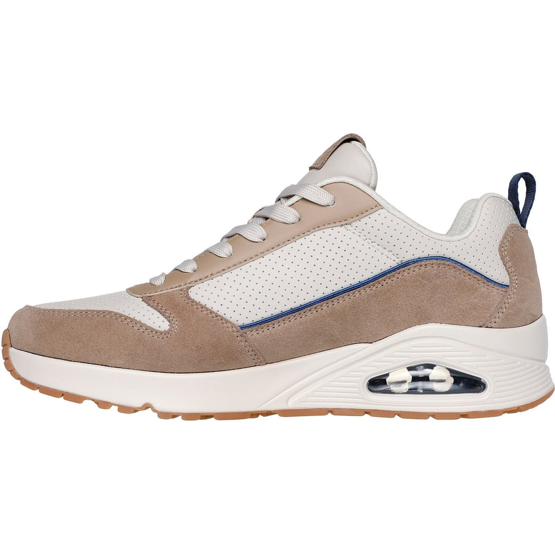 Men's Wide Fit Skechers 183011 Uno Stacre 2.0 Trainers