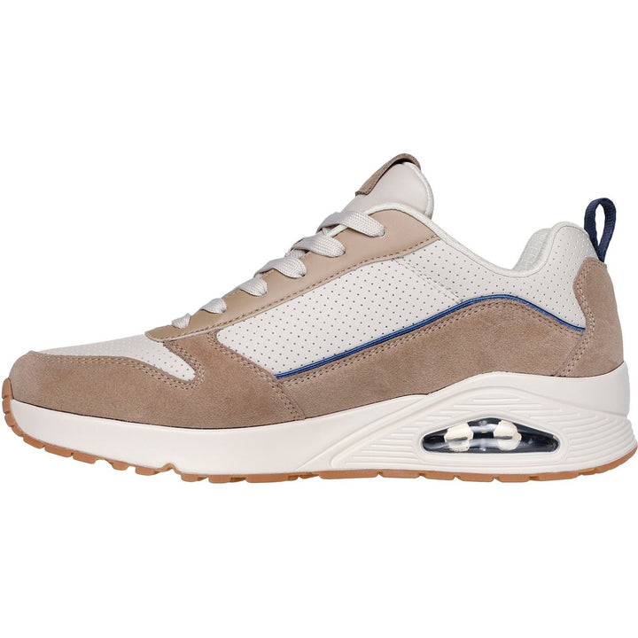 Men's Wide Fit Skechers 183011 Uno Stacre 2.0 Trainers