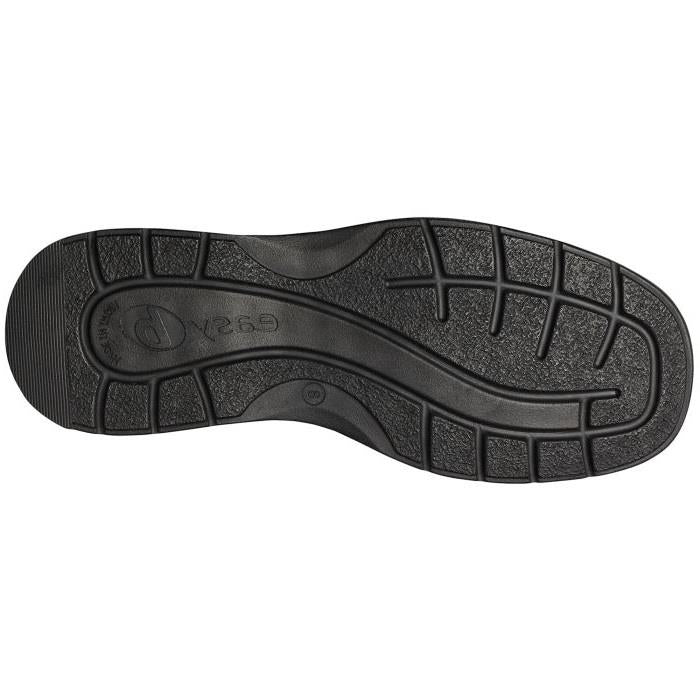 Men's Wide Fit DB Conrad Shoes in Black Leather - Image 11