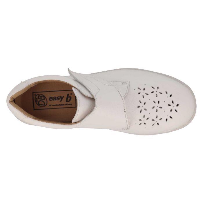 Women's Wide Fit DB Jocelyn Shoes in Navy Leather - Image 11