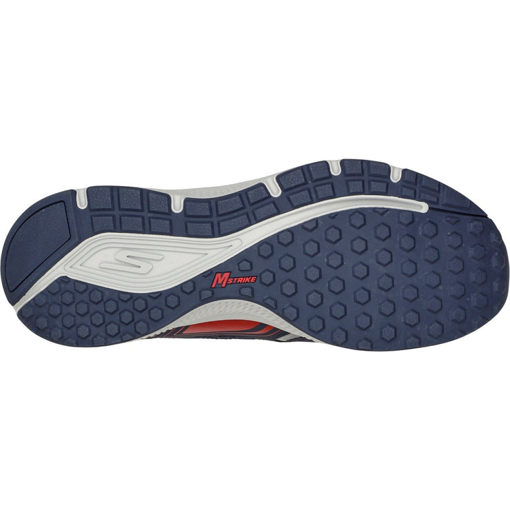 Skechers 220034 Wide Consistent Running Trainers Navy/Red-4