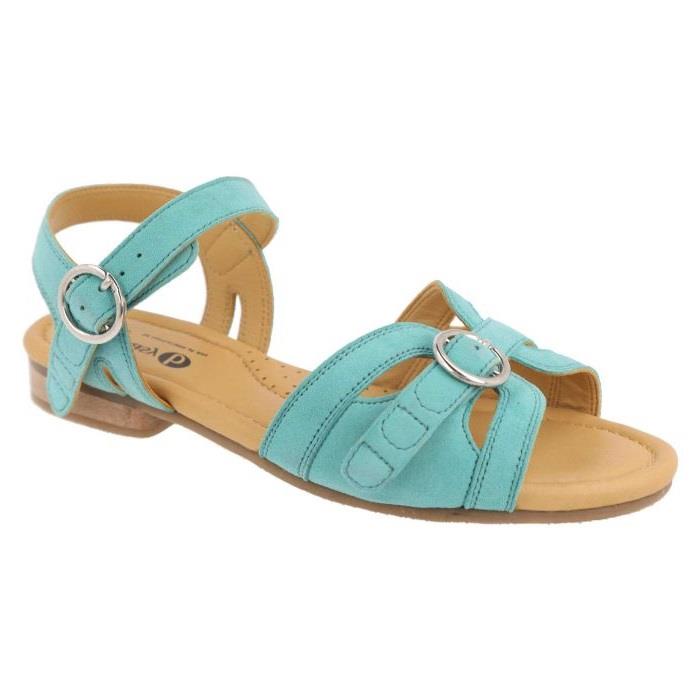 Women's Wide Fit DB Bonita Sandals in Lilac Suede - Image 6