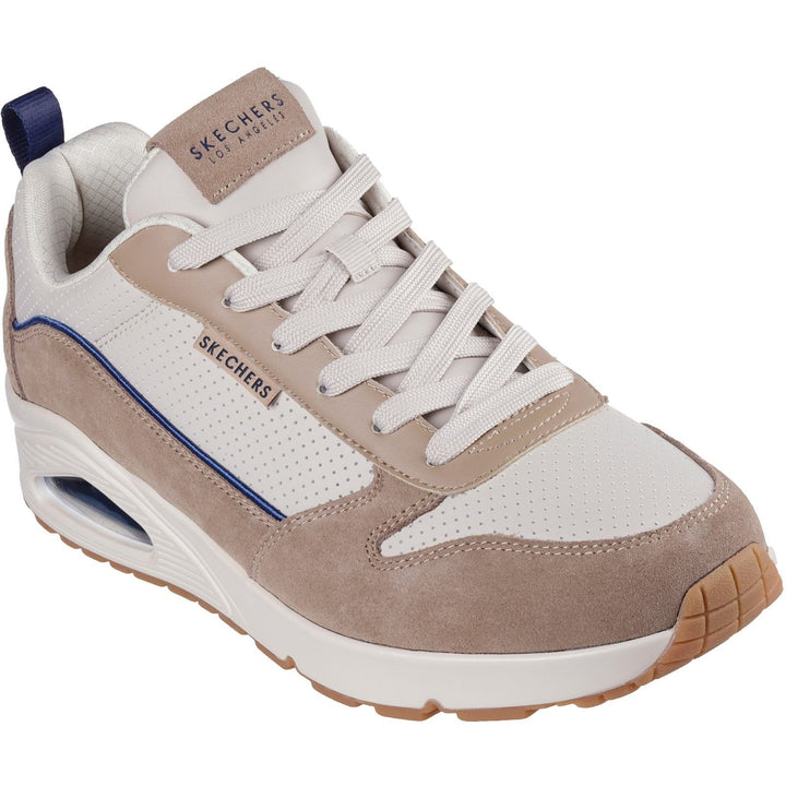 Men's Wide Fit Skechers 183011 Uno Stacre 2.0 Trainers