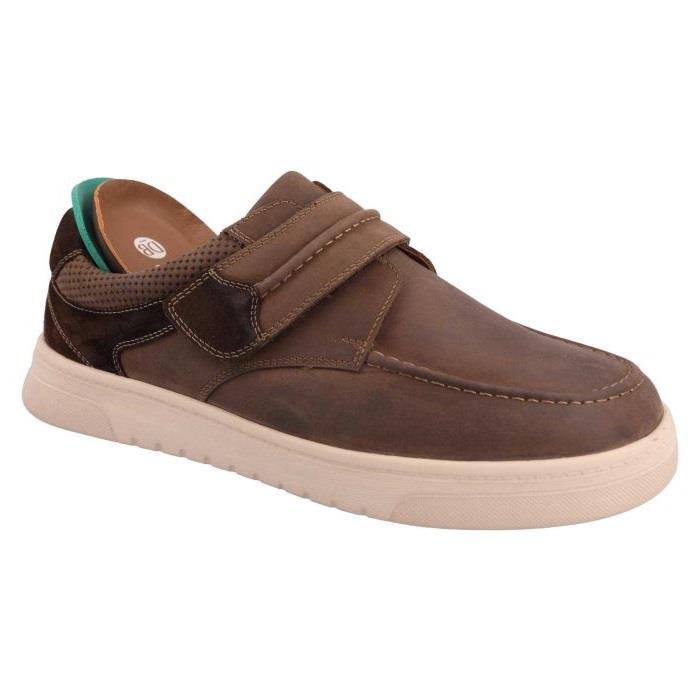 Men's Wide Fit DB Ethan Shoes in Denim Nubuck - Image 10