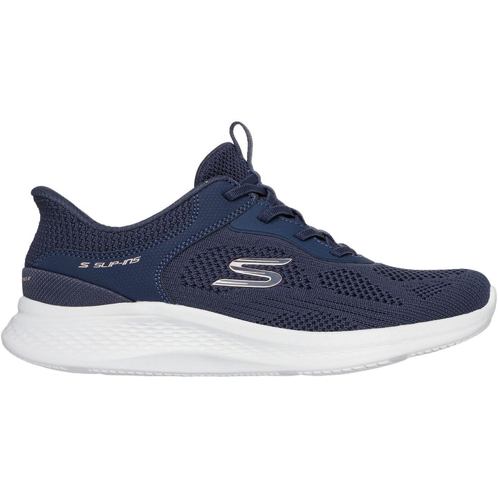 Women's Wide Fit Skechers 150623 Slip-ins Skech Lite Pro 2.0 Trainers in Navy - Image 1