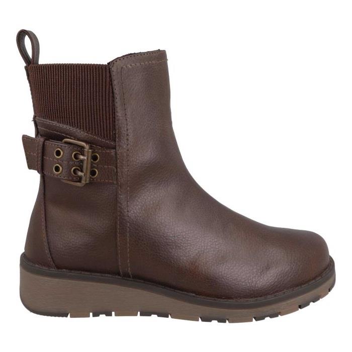 Women's Wide Fit DB Yosemite Boots in Black Synthetic - Image 8