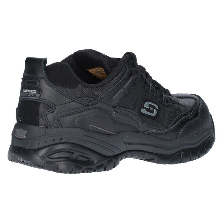 Men's Wide Fit Skechers 77013EC Soft Stride Grinnell Safety Trainers