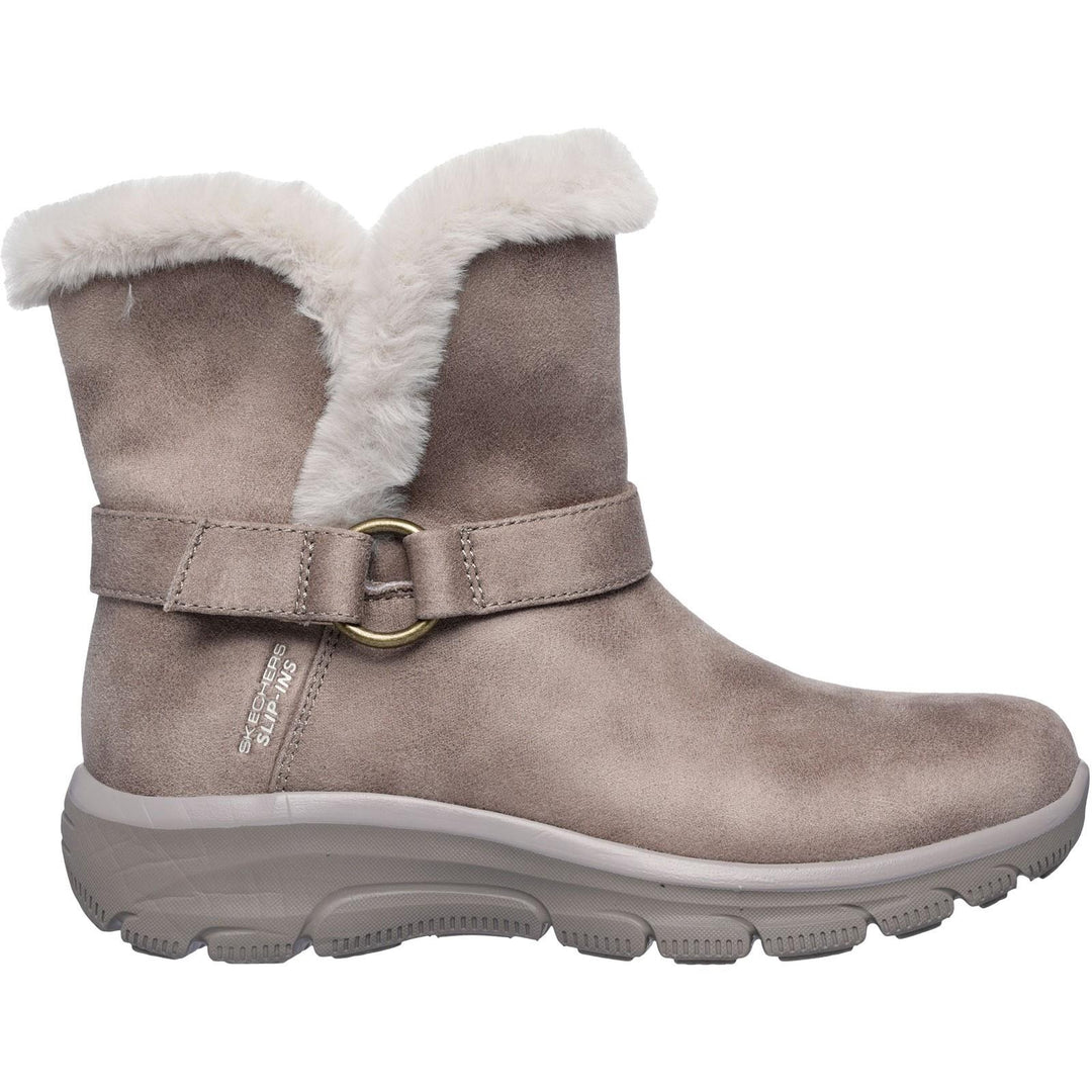 Women's Relaxed Fit Skechers 168045 Slip-ins Easy Going Dreamers Move Boots in Black - Image 11