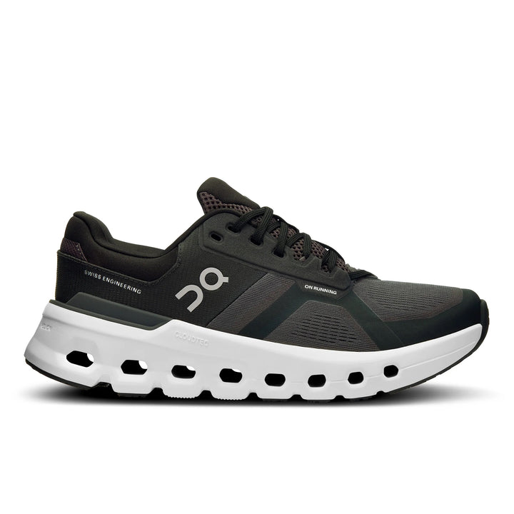 Women's Wide Fit On Cloudrunner 2 Training Shoes - Eclipse/Black