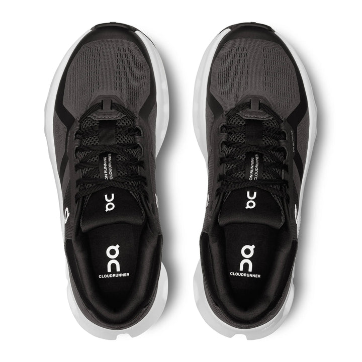 Women's Wide Fit On Cloudrunner 2 Training Shoes - Eclipse/Black