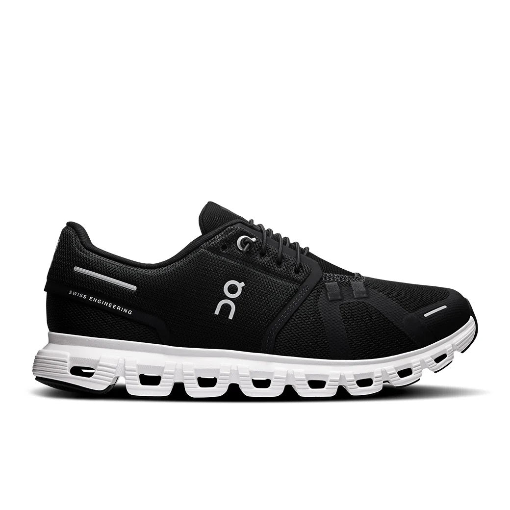Men's Wide Fit On Cloud 6 Wide Trainers in White/White - Image 14