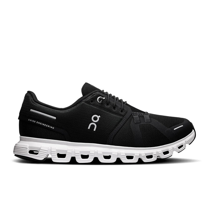 Men's Wide Fit On Cloud 6 Wide Trainers in White/White - Image 1