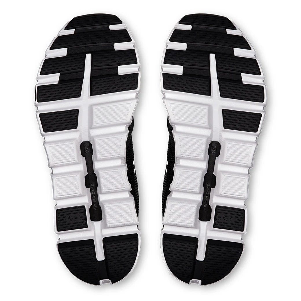 Men's Wide Fit On Cloud 6 Wide Trainers in White/White - Image 19