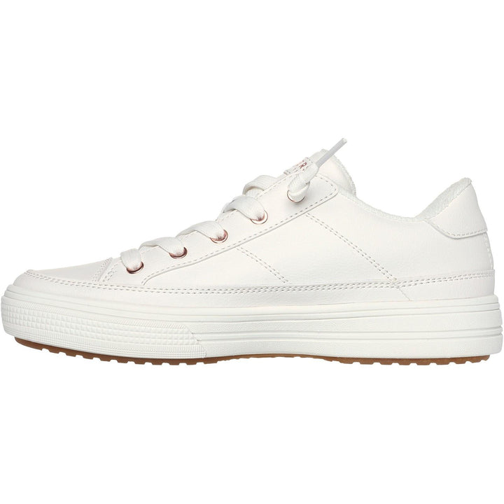 Women's Wide Fit Skechers 177189 Arch Fit Arcade On My Way Trainers in Black - Image 1